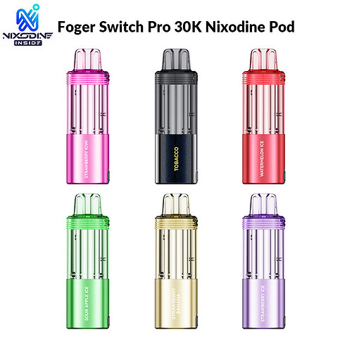 foger switch pro 30k nixodine pod