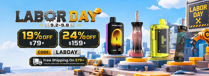 labor day vape sales