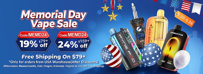 memorial day vape